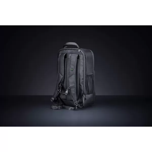 Razer Concourse Pro 18quot Backpack Tear Resistant Bottom  Front Utility Flap for Greater Accessibility  ScratchProof Interior  Padded Mesh Weave Straps  Fits Up to 18 inch Laptops  BlackConcourse
