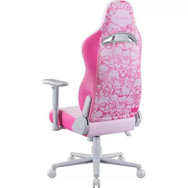 Razer Enki X Essential Gaming Chair AllDay Comfort  Builtin Lumbar Arch  Optimized Cushion Density  DualTextured Synthetic Leather  Adjustable 152degree Recline  Hello Kitty ampamp Friends