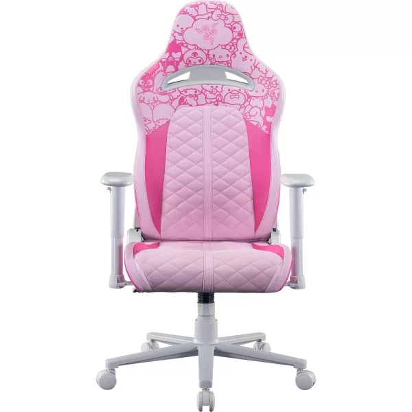 Razer Enki X Essential Gaming Chair AllDay Comfort  Builtin Lumbar Arch  Optimized Cushion Density  DualTextured Synthetic Leather  Adjustable 152degree Recline  Hello Kitty ampamp Friends