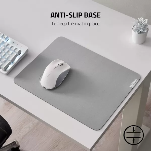 Razer Pro Glide Soft Mouse Mat Thick HighDensity Rubber Foam  Textured MicroWeave Cloth Surface  AntiSlip Base  Medium SizeMedium