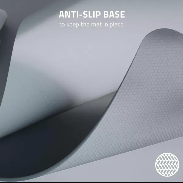Razer Pro Glide Soft Mouse Mat Thick HighDensity Rubber Foam  Textured MicroWeave Cloth Surface  AntiSlip Base  Medium SizeXXLarge