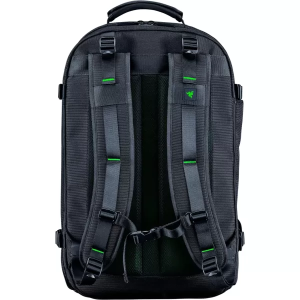 Razer Rogue v3 18quot Gaming Laptop Backpack Travel Carry On Computer Bag  Tear and Water Resistant  Mesh Side Pocket  Fits 18 inch Notebook  BlackChromatic