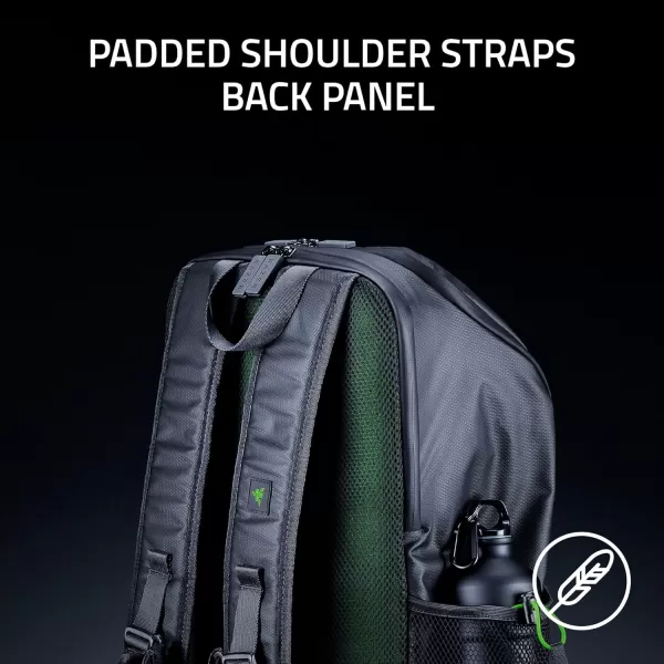 Razer Scout 16quot Gaming Laptop Backpack Lightweight Travel Carry On Computer Bag  Water Resistant  Fits 16 inch Notebook  BlackBlack