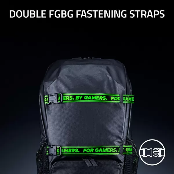 Razer Scout 16quot Gaming Laptop Backpack Lightweight Travel Carry On Computer Bag  Water Resistant  Fits 16 inch Notebook  BlackBlack
