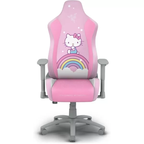 Razer Iskur X Ergonomic Gaming Chair Designed for Hardcore Gaming  MultiLayered Synthetic Leather  HighDensity Foam Cushions  2D Armrests  SteelReinforced Body  Hello Kitty ampamp Friends EditionHello Kitty  Friends