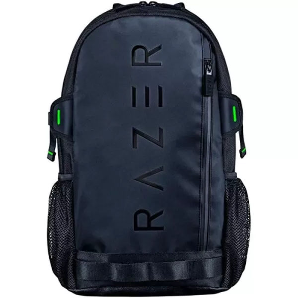 Razer Rogue v3 18quot Gaming Laptop Backpack Travel Carry On Computer Bag  Tear and Water Resistant  Mesh Side Pocket  Fits 18 inch Notebook  BlackBlack