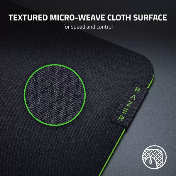 Razer Gigantus v2 Cloth Gaming Mouse Pad 3XL Thick HighDensity Foam  NonSlip Base  Classic BlackClassic Black