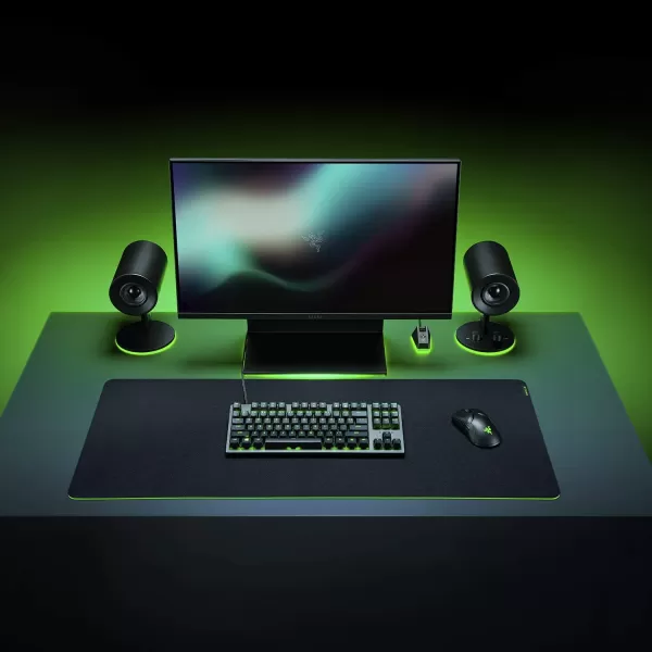 Razer Gigantus v2 Cloth Gaming Mouse Pad 3XL Thick HighDensity Foam  NonSlip Base  Classic BlackClassic Black