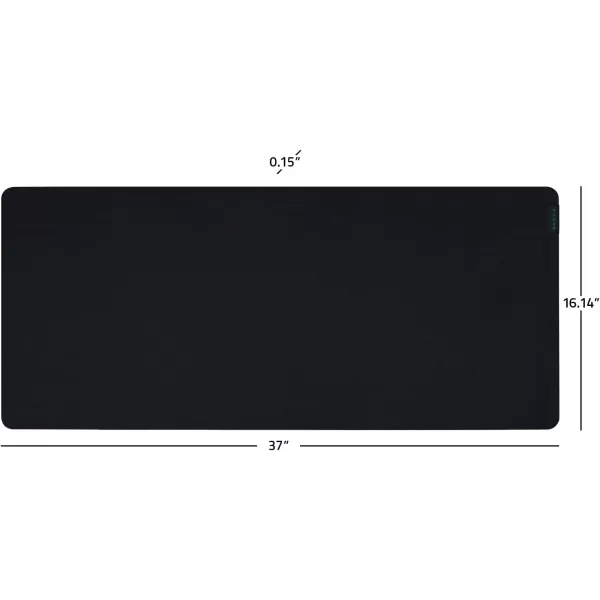 Razer Gigantus v2 Cloth Gaming Mouse Pad 3XL Thick HighDensity Foam  NonSlip Base  Classic BlackClassic Black