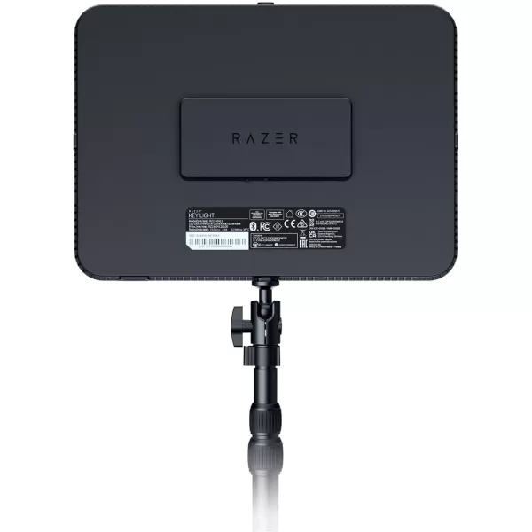 Razer Key Light Chroma Customizable RGB Light Spectrum  2800 Lumens Professional Light for Streaming Video RecordingConferencing on PC Phone  Control via App  Clamp Mount  WiFi ampamp Bluetooth