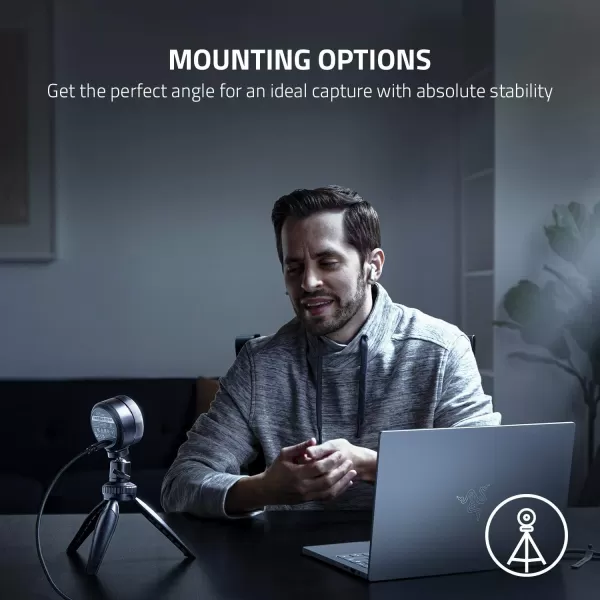 Razer Kiyo Pro Webcam for Streaming Gaming Video Calls Full HD 1080p 60FPS  Adaptive Light Sensor  HDR Enabled  Wide Angle Lens with Adjustable FOV  Works with OBS Xsplit Twitch Zoom TeamsKiyo Pro