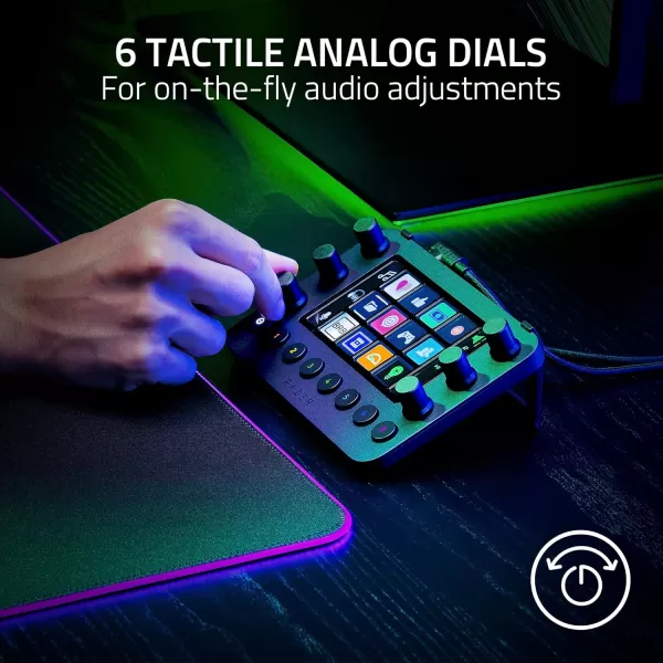 Razer Stream Controller X AllinOne Keypad for Streaming  15 Switchblade Buttons  MultiLink Macros  Swappable Magnetic Faceplate  Designed for PC ampamp Mac CompatibilityStream Controller