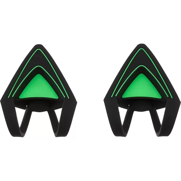 Razer Kitty Ears for Kraken Headsets Compatible with Kraken 2019 Kraken TE Headsets  Adjustable Strraps  Water Resistant Construction  Quartz PinkBlack Green