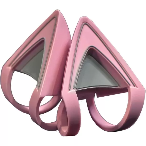 Razer Kitty Ears for Kraken Headsets Compatible with Kraken 2019 Kraken TE Headsets  Adjustable Strraps  Water Resistant Construction  Quartz PinkQuartz Pink