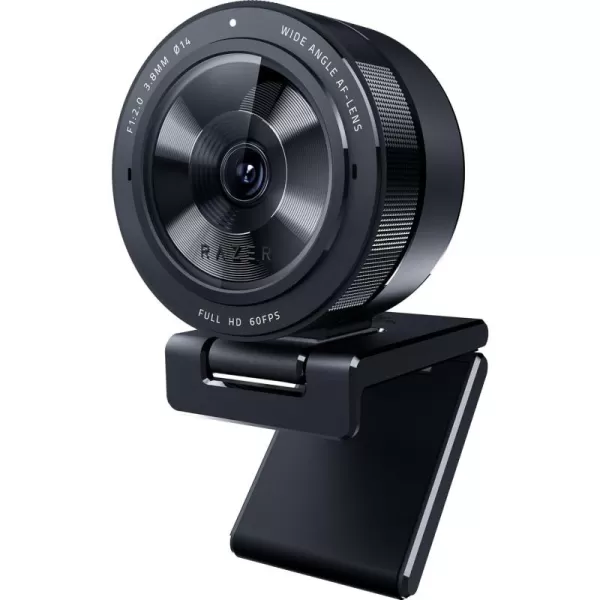 Razer Kiyo Pro Webcam for Streaming Gaming Video Calls Full HD 1080p 60FPS  Adaptive Light Sensor  HDR Enabled  Wide Angle Lens with Adjustable FOV  Works with OBS Xsplit Twitch Zoom TeamsKiyo Pro