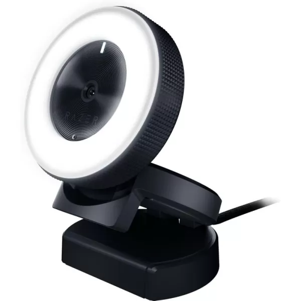 Razer Kiyo Pro Webcam for Streaming Gaming Video Calls Full HD 1080p 60FPS  Adaptive Light Sensor  HDR Enabled  Wide Angle Lens with Adjustable FOV  Works with OBS Xsplit Twitch Zoom TeamsKiyo