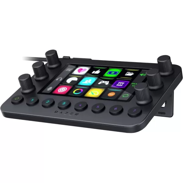 Razer Stream Controller X AllinOne Keypad for Streaming  15 Switchblade Buttons  MultiLink Macros  Swappable Magnetic Faceplate  Designed for PC ampamp Mac CompatibilityStream Controller
