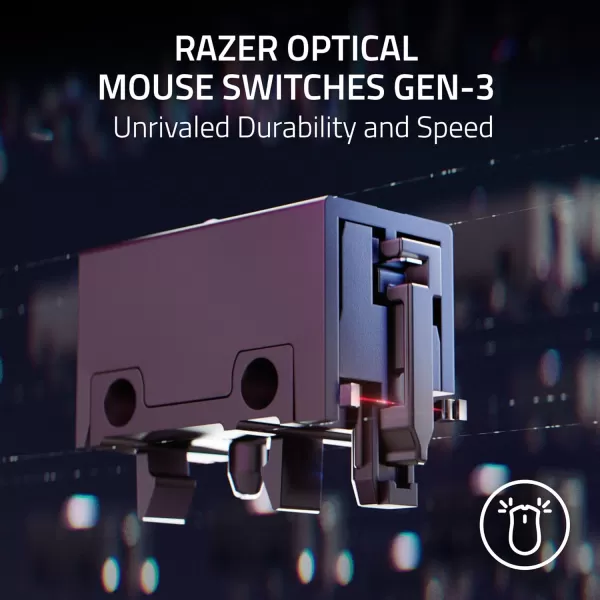 Razer Basilisk V3 35K Wired Ergonomic Gaming Mouse  HyperScroll Tilt Wheel  35K DPI Optical Sensor Gen 213 Customizable Controls  Chroma RGB  Optical Switches Gen 3  Speedflex Cable