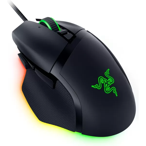 Razer Basilisk V3 35K Wired Ergonomic Gaming Mouse  HyperScroll Tilt Wheel  35K DPI Optical Sensor Gen 213 Customizable Controls  Chroma RGB  Optical Switches Gen 3  Speedflex Cable