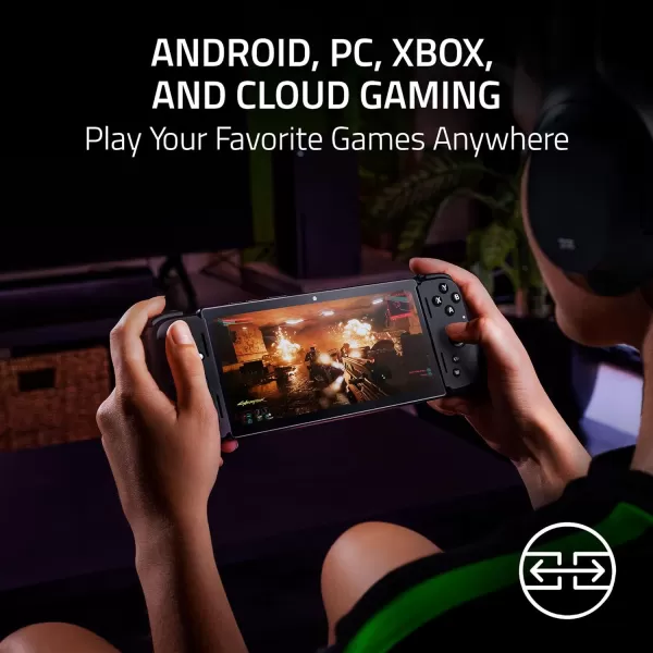 Razer Edge WiFi Gaming Tablet Snapdragon G3X Gen 1  ConsoleClass Control with HyperSense Haptics  68 144Hz AMOLED FHD Touchscreen  Android PC Xbox Cloud Gaming  Powered Nexus App