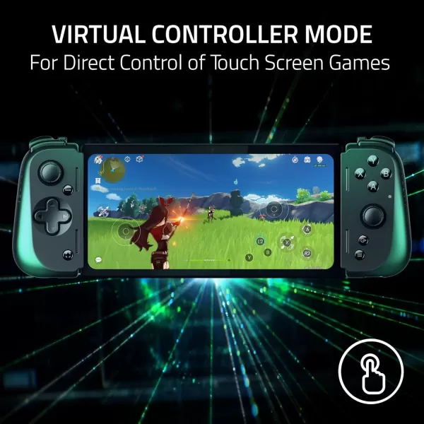 Razer Edge WiFi Gaming Tablet Snapdragon G3X Gen 1  ConsoleClass Control with HyperSense Haptics  68 144Hz AMOLED FHD Touchscreen  Android PC Xbox Cloud Gaming  Powered Nexus App