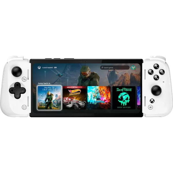 Razer Kishi V2 Pro Mobile Gaming Controller Xbox Edition for Android HyperSense Haptics  Universal Fit  Stream PC ampamp Xbox Games  Play Touchscreen Only Games  1 Month Xbox Game Pass Incl  WhiteWhite