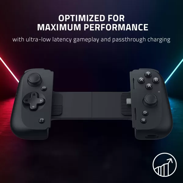 Razer Kishi V2 Pro Mobile Gaming Controller Xbox Edition for Android HyperSense Haptics  Universal Fit  Stream PC ampamp Xbox Games  Play Touchscreen Only Games  1 Month Xbox Game Pass Incl  WhiteBlack