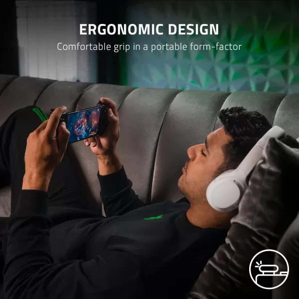 Razer Kishi V2 Pro Mobile Gaming Controller Xbox Edition for Android HyperSense Haptics  Universal Fit  Stream PC ampamp Xbox Games  Play Touchscreen Only Games  1 Month Xbox Game Pass Incl  WhiteBlack