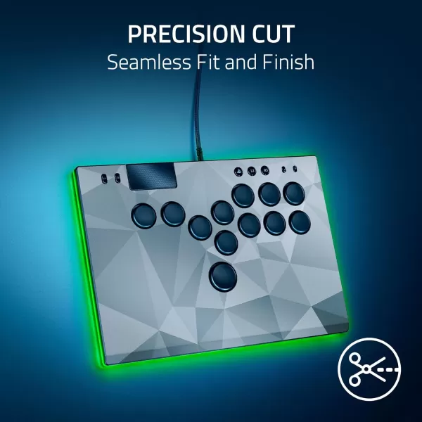 Razer Kitsune AllButton Arcade Controller ampamp Street Fighter Cammy Vinyl Skin Bundle For PS5  PlayStation 5 ampamp PC  LowProfile Optical Switches  Slim Design  Chroma RGB  Full Top Plate WrapCammy Edition