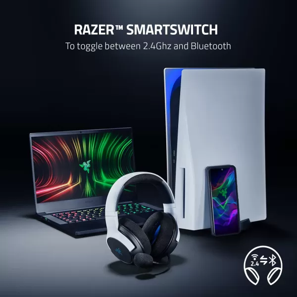 Razer Legendary Duo Bundle for PlayStation 5 Kaira Wireless Headset and Quick Charging Stand for PS5  Controller Sold Separately