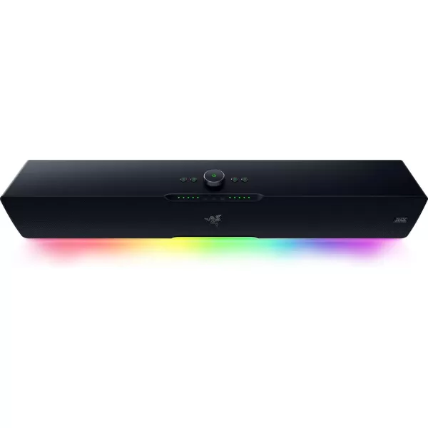 Razer Leviathan V2 MultiDriver PC Gaming Soundbar with Subwoofer  THX Spatial Audio  Compact Design  Chroma RGB  Bluetooth 52  for DesktopLaptop Smartphones Tablets ampamp Nintendo SwitchV2 Pro
