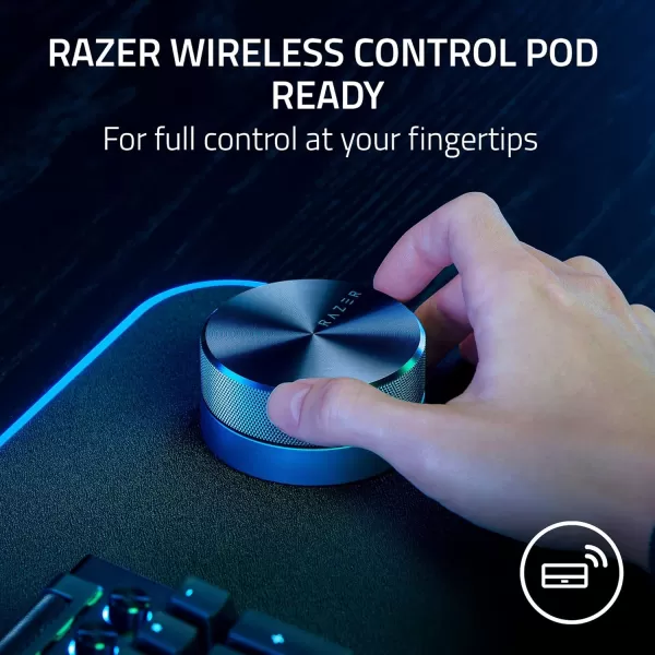 Razer Nommo V2  FullRange 21 PC Gaming Speakers with Wired Subwoofer THX Spatial Audio  Rear Projection Chroma RGB  3 Drivers  DownFiring Subwoofer 55 Driver  Wireless Control PodNommo V2 Pro