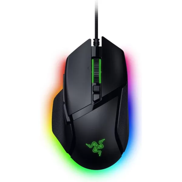Razer Basilisk V3 35K Wired Ergonomic Gaming Mouse  HyperScroll Tilt Wheel  35K DPI Optical Sensor Gen 213 Customizable Controls  Chroma RGB  Optical Switches Gen 3  Speedflex Cable