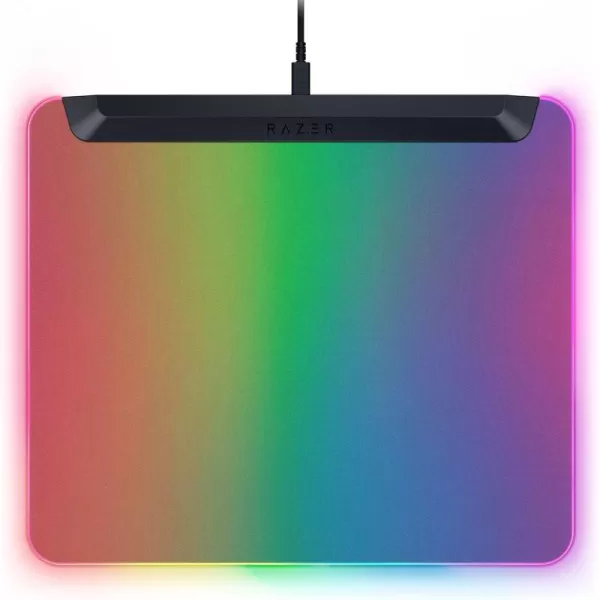 Razer Firefly V2 Pro Fully Illuminated RGB Gaming Mouse Mat Backlit Design  15 Zone Chroma Lighting  USB 20 Port  Detachable USB Type C Cable  Micro Textured Surface  Anti Slip Base