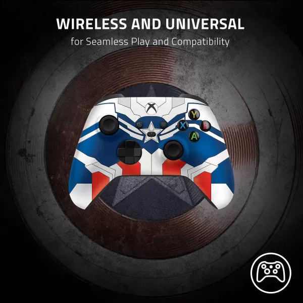 Razer Limited Edition Xbox Series XS and Xbox One Controller with Charging Stand  Sonic the HedgehogCaptain America