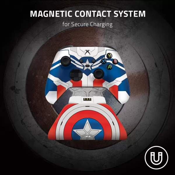 Razer Limited Edition Xbox Series XS and Xbox One Controller with Charging Stand  Sonic the HedgehogCaptain America