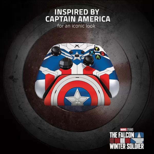 Razer Limited Edition Xbox Series XS and Xbox One Controller with Charging Stand  Sonic the HedgehogCaptain America