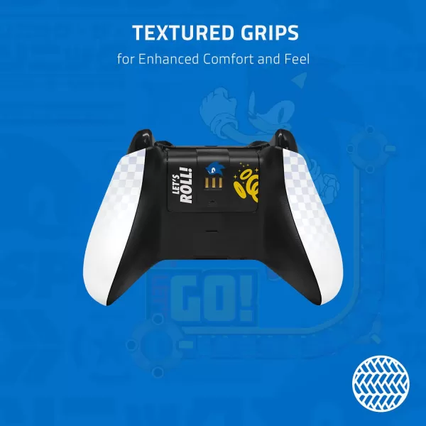 Razer Limited Edition Xbox Series XS and Xbox One Controller with Charging Stand  Sonic the HedgehogSonic The Hedgehog