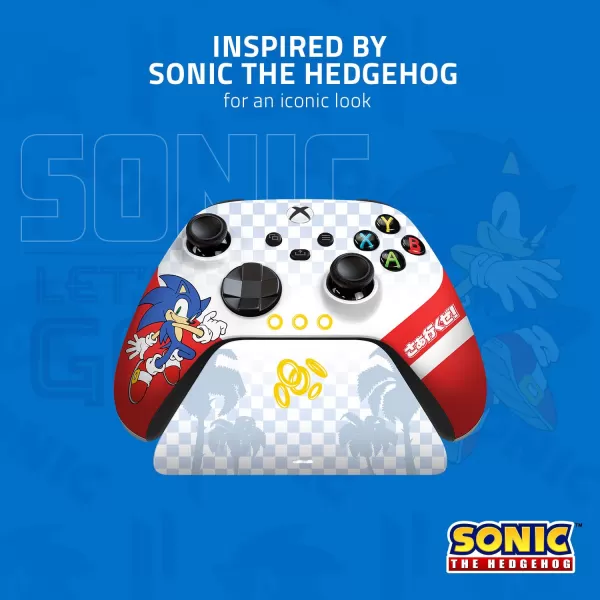 Razer Limited Edition Xbox Series XS and Xbox One Controller with Charging Stand  Sonic the HedgehogSonic The Hedgehog