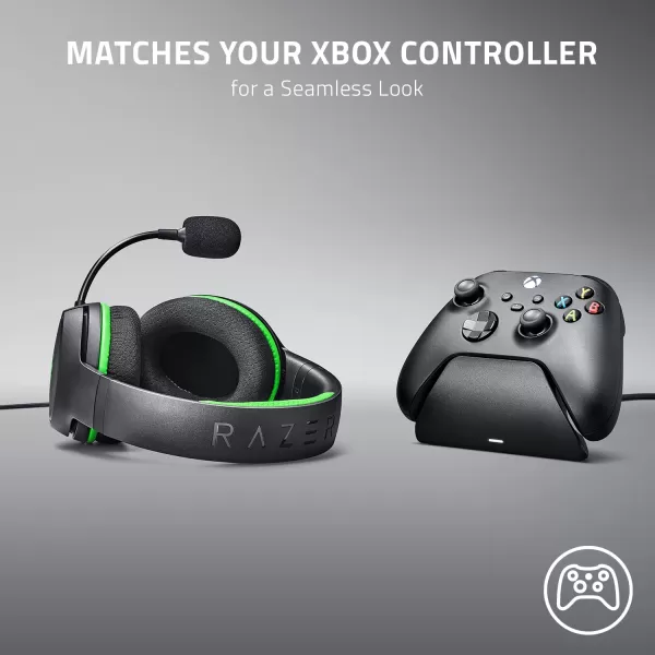 Razer Universal Quick Charging Stand Controller Sold Separately  Kaira X Wired Headset Bundle for Xbox Series XS Xbox One Perfectly Matches Xbox Wireless Controllers  Black