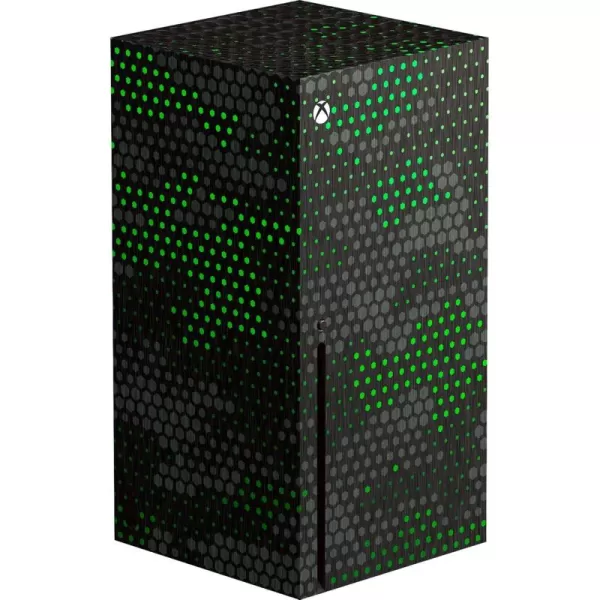 Razer Vinyl Console Skin Xbox Series X  Full Wrap  Premium 3M Cast Vinyl  Scratch Resistant  Unique Designs ampamp Finishes  Easy Application  Green Hex CamoGreen Hex Camo