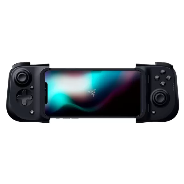 Razer Kishi Mobile Game ControllerGamepad for iPhone iOS Works with most iPhones  X 11 12 13 13 Max  Apple Arcade Amazon Luna Google Stadia  Lightning Port Passthrough  MFi CertifiedController