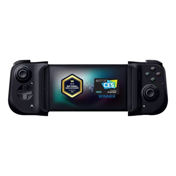 Razer Kishi Mobile Game ControllerGamepad for iPhone iOS Works with most iPhones  X 11 12 13 13 Max  Apple Arcade Amazon Luna Google Stadia  Lightning Port Passthrough  MFi CertifiedController