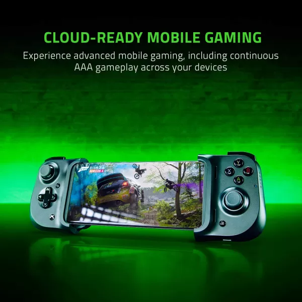 Razer Kishi Mobile Game ControllerGamepad for iPhone iOS Works with most iPhones  X 11 12 13 13 Max  Apple Arcade Amazon Luna Google Stadia  Lightning Port Passthrough  MFi CertifiedController