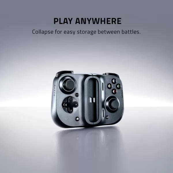 Razer Kishi Mobile Game ControllerGamepad for iPhone iOS Works with most iPhones  X 11 12 13 13 Max  Apple Arcade Amazon Luna Google Stadia  Lightning Port Passthrough  MFi CertifiedController