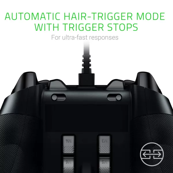 Razer Wolverine Ultimate Officially Licensed Xbox One Controller 6 Remappable Buttons and Triggers  Interchangeable Thumbsticks and DPad  For PC Xbox One Xbox Series X ampamp S  Black