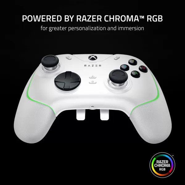 Razer Wolverine V2 Chroma Wired Gaming Pro Controller for Xbox Series XS Xbox One PC RGB Lighting  Remappable Buttons ampamp Triggers  MechaTactile Buttons ampamp DPad  Trigger StopSwitches  BlackWhite