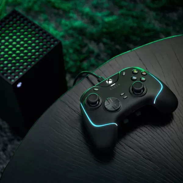 Razer Wolverine V2 Chroma Wired Gaming Pro Controller for Xbox Series XS Xbox One PC RGB Lighting  Remappable Buttons ampamp Triggers  MechaTactile Buttons ampamp DPad  Trigger StopSwitches  BlackBlack