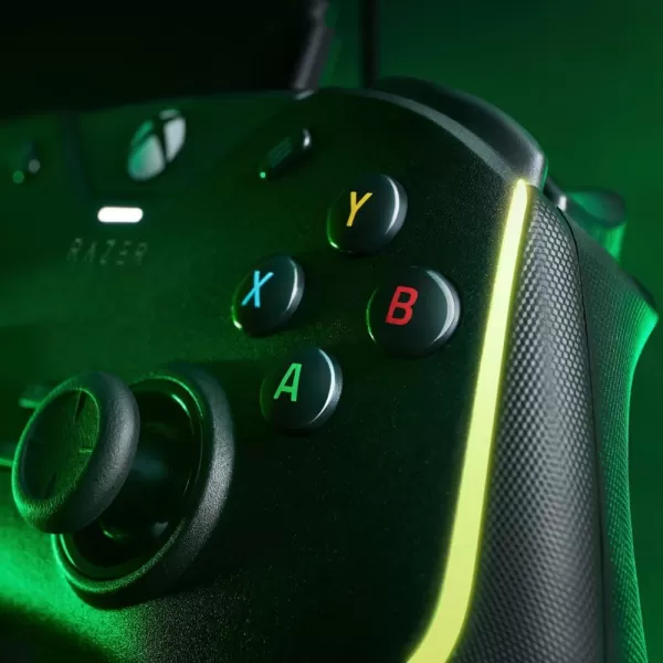 Razer Wolverine V2 Chroma Wired Gaming Pro Controller for Xbox Series XS Xbox One PC RGB Lighting  Remappable Buttons ampamp Triggers  MechaTactile Buttons ampamp DPad  Trigger StopSwitches  BlackBlack