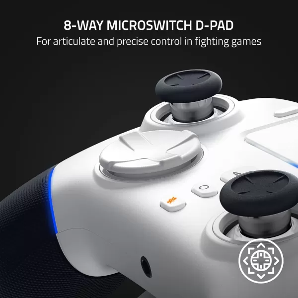 Razer Wolverine V2 Pro Wireless Gaming Controller for PlayStation 5  PS5 PC MechaTactile Action Buttons  8Way Microswitch DPad  HyperTrigger  6 Remappable Buttons  Chroma RGB  BlackWhite